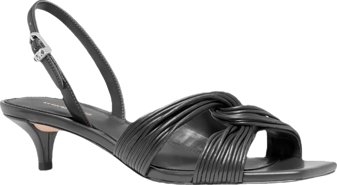 Michael  Women's Alessia Kitten-Heel Sandals