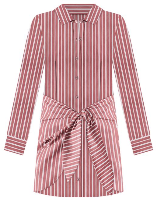 Women's Cotton Button-Front Shirtdress