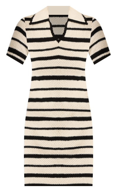 Women's Crochet Polo Catalina Dress