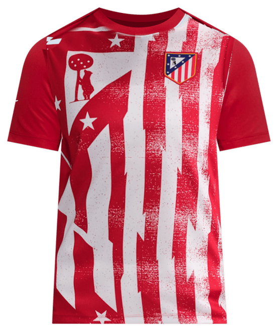 Atlético de Madrid Academy Pro – Home Maglia da calcio pre-partita a manica corta Nike Dri-FIT – Donna