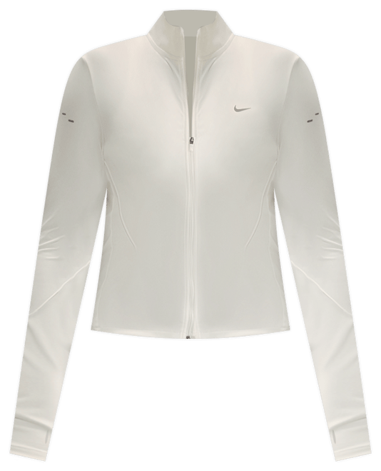 Nike Swift Camisola de running de camada intermédia com fecho completo Dri-FIT para mulher