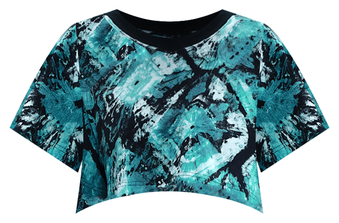 Nike Women's Artist Collection Women's Oversized Cropped Graphic T-Shirt