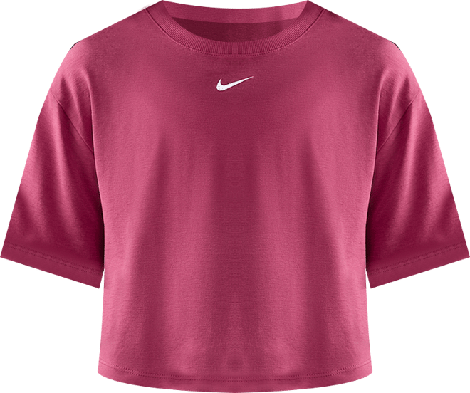 Nike One Relaxed Big Kids' (Girls') Dri-FIT Short-Sleeve Top
