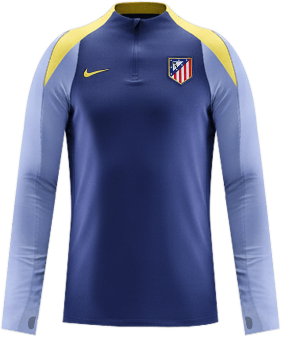 Atlético Madrid Strike Playera de entrenamiento de fútbol Nike Dri-FIT para hombre
