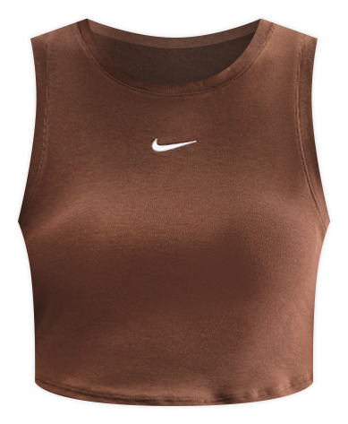 Nike Sportswear Chill Knit Women's Tight Cropped Mini-Rib Tank Top