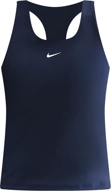 Nike Swoosh Gepolstertes Sport-BH-Tanktop mit mittlerem Halt für Damen