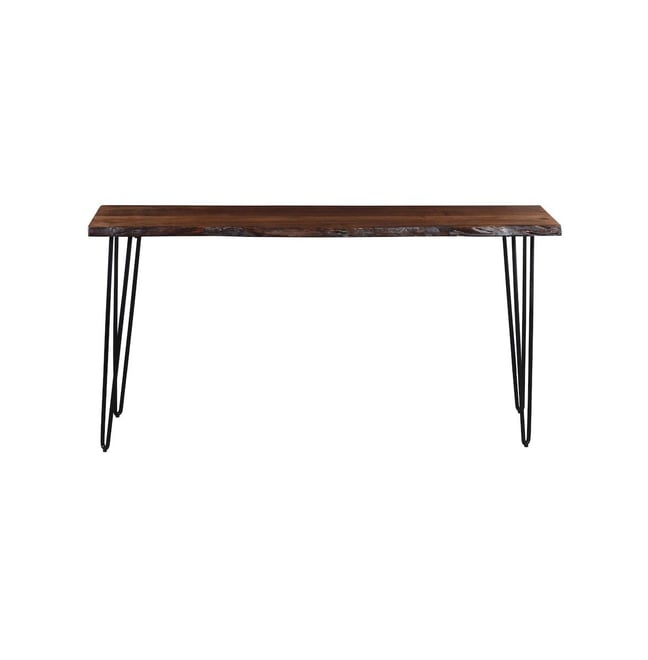 Nature's Edge Solid Acacia Counter Height Sofa Dining Table