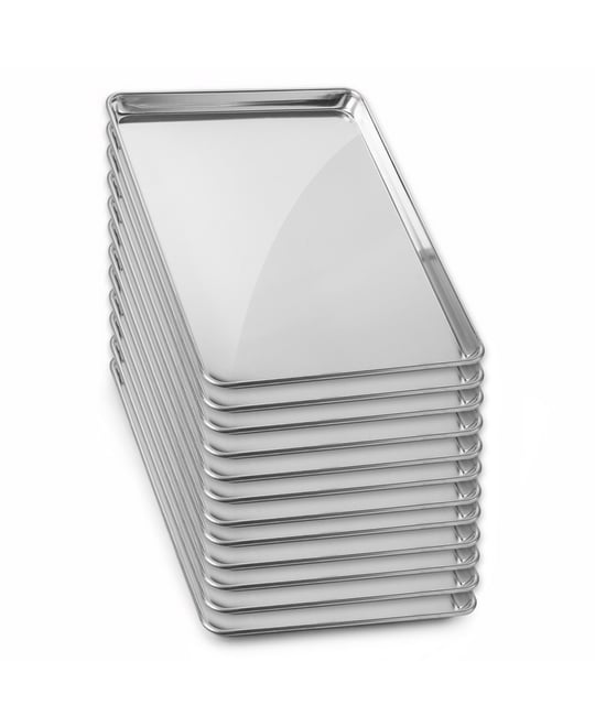 18" x 26" Commercial Grade Aluminum Cookie Sheet Baking Tray Pan Full Sheet