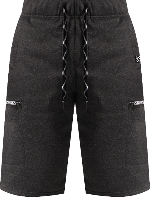Men's Stitched Pockets Fleece Shorts