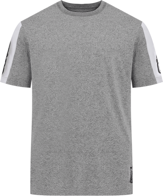 Men's Short Sleeve Contrast Knit T-Shirt