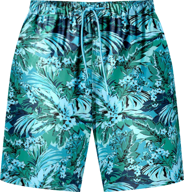 Men's 5" Swim Shorts With Super Stretch Liner