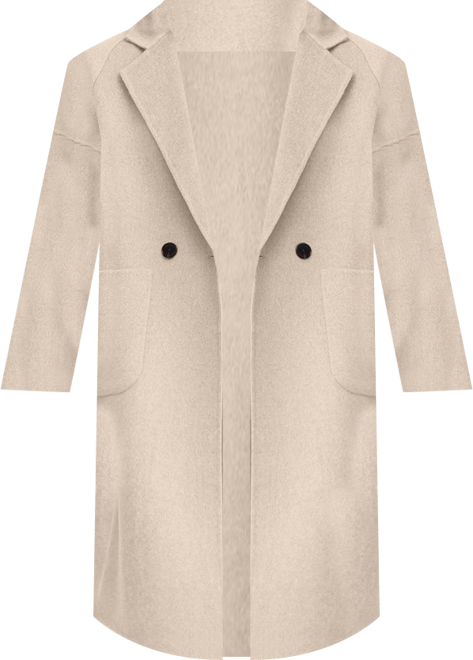 Women's Publisher Double Breasted Wool Blend Coat