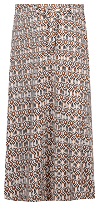 Petite Ring Midi-Length Skirt