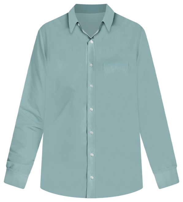 Van Heusen Athletic Solid Dress Shirt, Blue | Men's Wearhouse