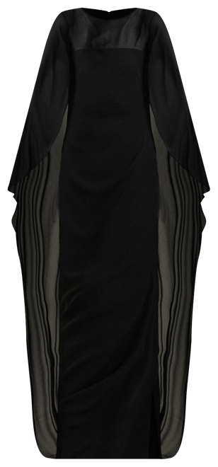 Women's Cape Georgette Gown