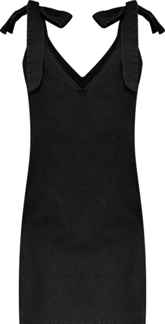 Women's Burning Love Tie Shoulder Mini Dress