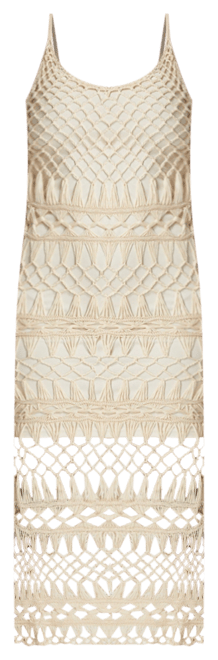 Women's Geo Crochet Tank Maxi