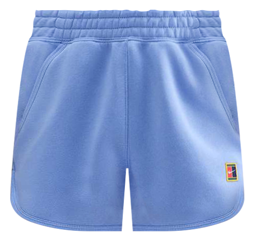 NikeCourt Heritage Women's Mid-Rise Fleece Tennis Shorts