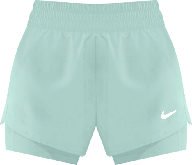 Nike Dri-FIT One Women's Mid-rise 8cm (approx.) 2-in-1 Shorts