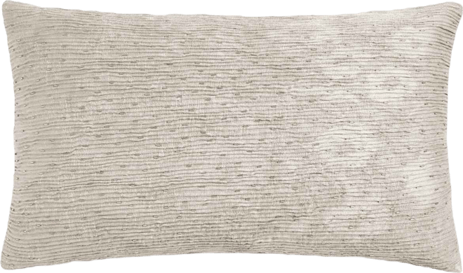 Shadow Floral Micropleated Decorative Pillow, 14" x 22", Exclusively at Macy's