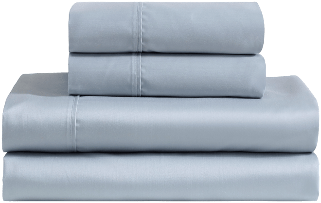 Rekoop Solid 400-Thread Count Sateen 4-Pc. Sheet Set, Queen