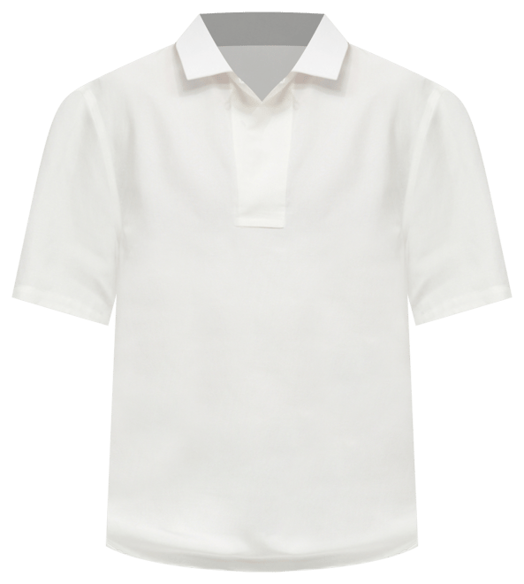 Men's Lyocell Linen Regular-Fit Polo Shirt