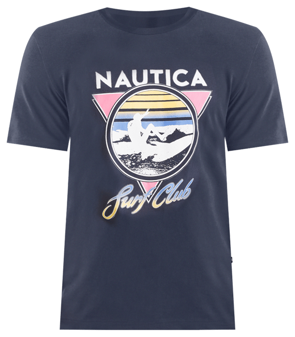 Men's Surf Club Logo Graphic T-Shirt