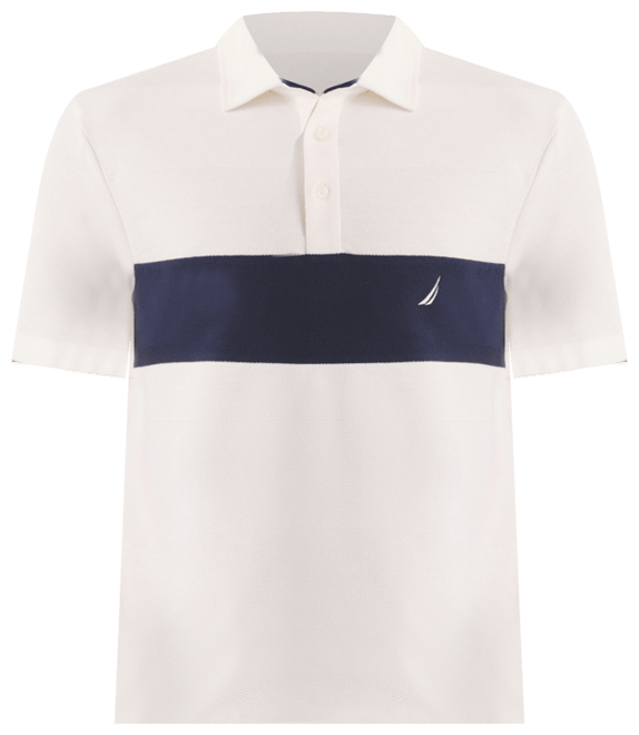 Men's Classic-Fit Herringbone Polo Shirt