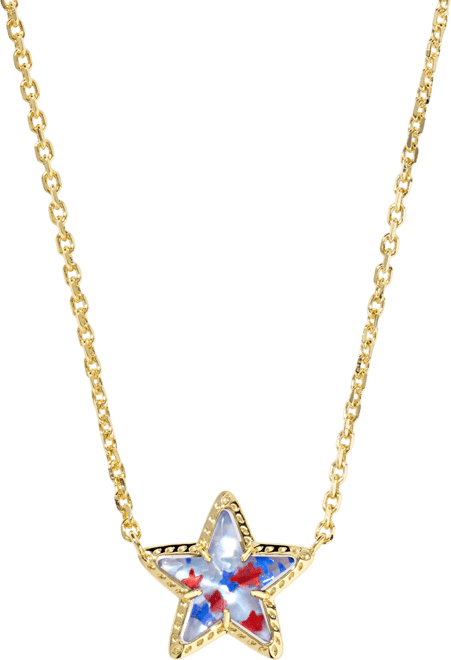 Cassidy Star Adjustable 19" Pendant Necklace