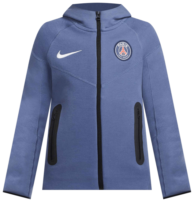 Paris Saint-Germain Tech Older Kids' (Boys') Nike Football Fleece Full-Zip Hoodie