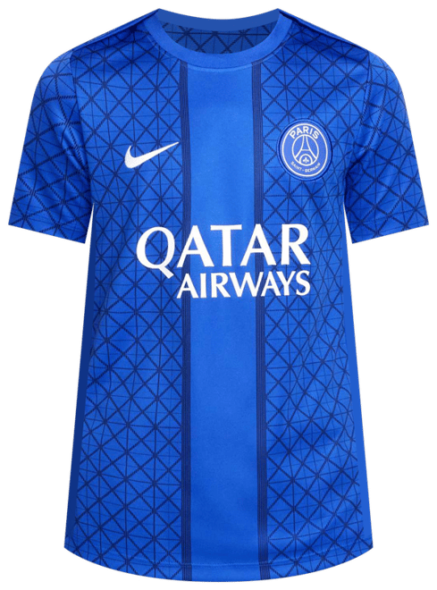 Primera equipació Academy Pro París Saint-Germain Samarreta de futbol de màniga curta per a abans del partit Nike Dri-FIT - Nen/a