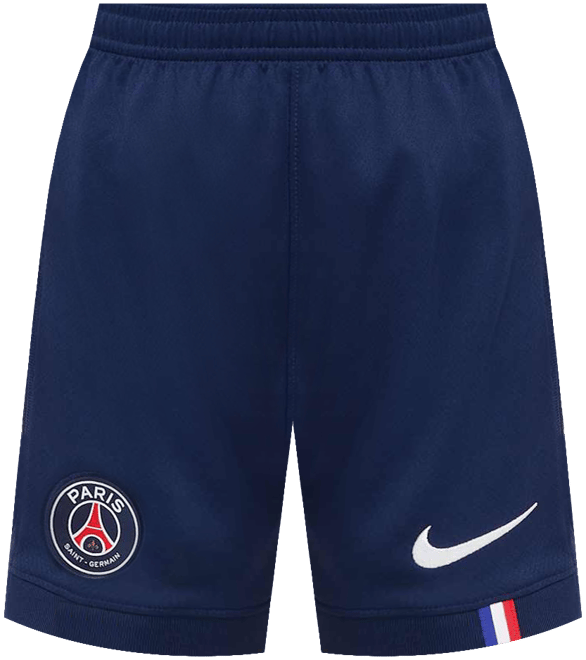 Paris Saint-Germain 2025/26 Stadium Home Nike Dri-FIT Replica-fodboldshorts til større børn