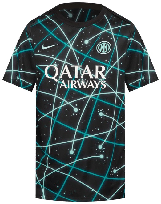 Inter Milan Academy Pro Men's Nike Dri-FIT Football Pre-Match Short-Sleeve Top