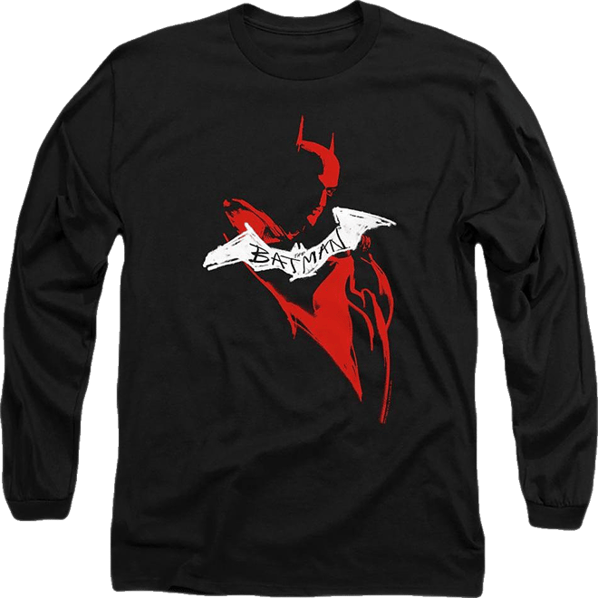 Men's The Hand Drawn Silhouette Long Sleeve Adult Tee / T-Shirt