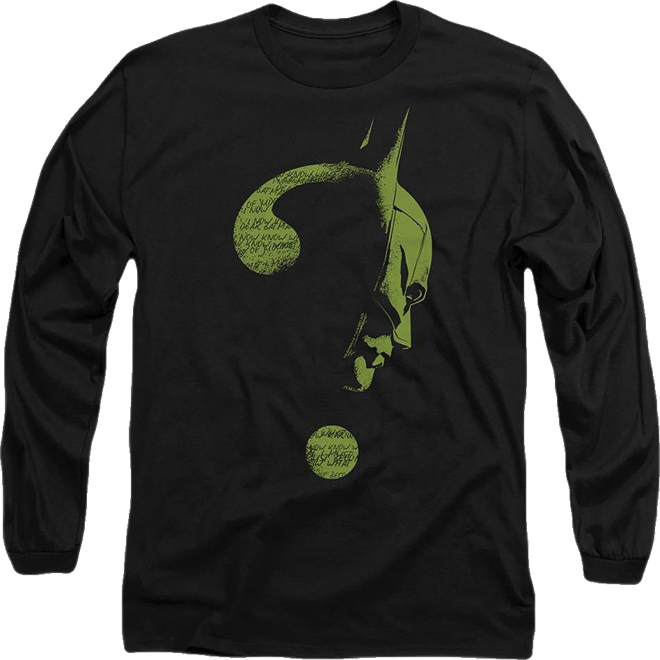 Men's The (2022) Question Mark Long Sleeve Adult T-Shirt