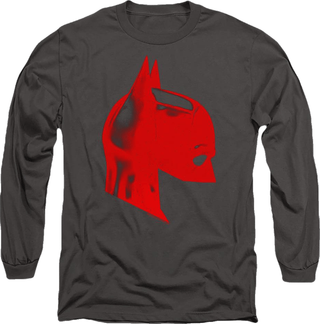 Men's The Face Mask Long Sleeve Adult Tee / T-Shirt