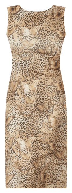 Women's High Neck Open Back Midi Dress