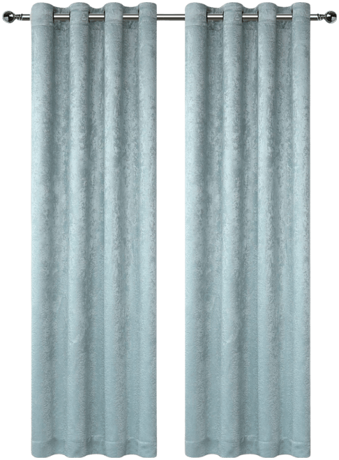 Modern Art Contemporary 2 Pack Light Filtering Grommet Top Curtains