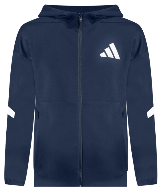 Men's Full Zip Hooded Track Jacket