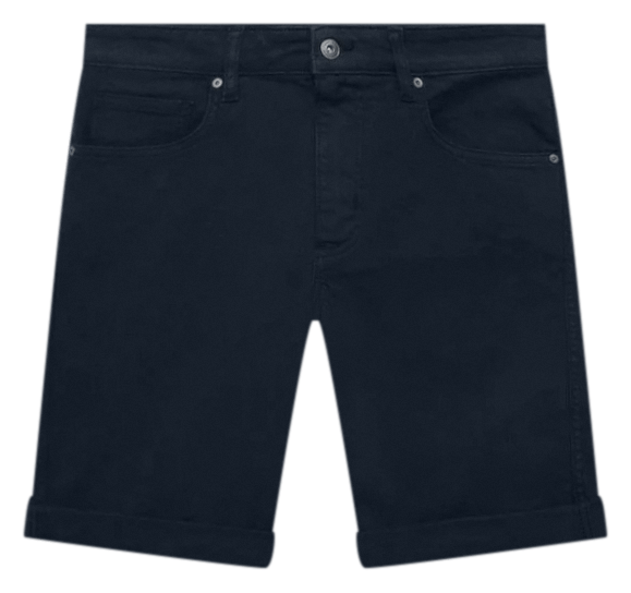 Men's Slim-Fit Denim Bermuda Shorts