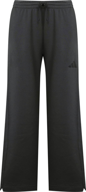 Women's All Szn Fleece Loose Wide-Leg Pants