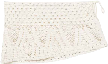 Women's Crochet Mini Skirt