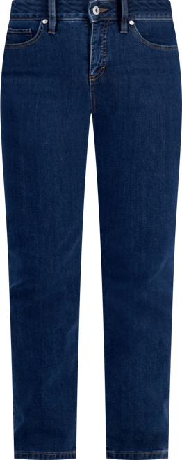 Women's Mid-Rise Straight-Leg Denim Jeans, Exclusively at Macy's