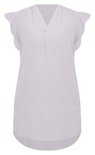 Women's V Neck Cap Sleeve Knee Length Pocket Dress