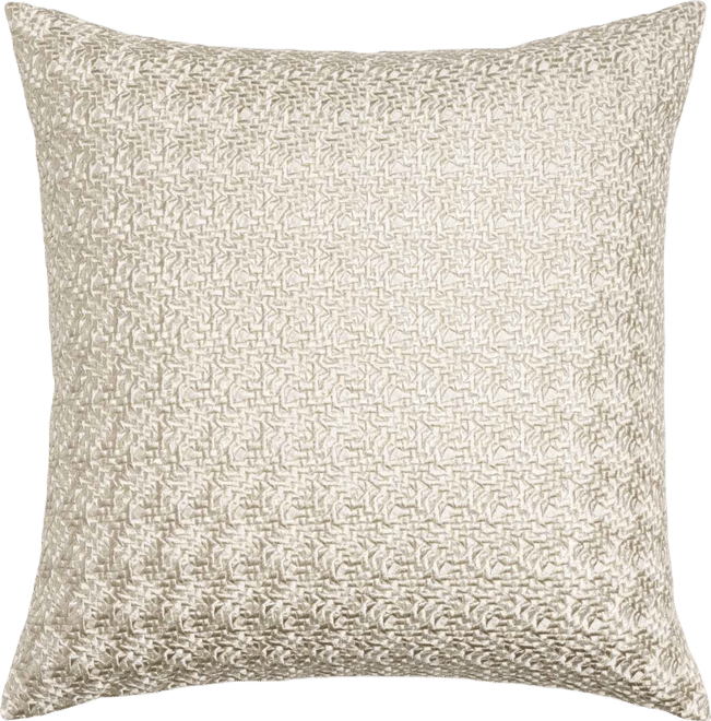 Textured Embroidery Decorative Pillow, 20" x 20", Exclusively at Macy's