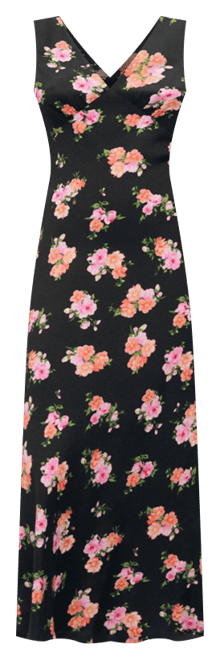 Women's Floral Midi Dress