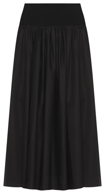 Knit Yoke Skirt
