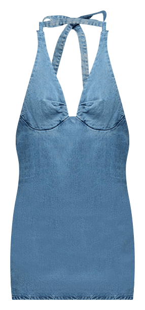 Free People Trevi Denim Mini Dress | Belk