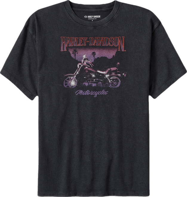 Women's Lowrider Sunset Oversized Tee