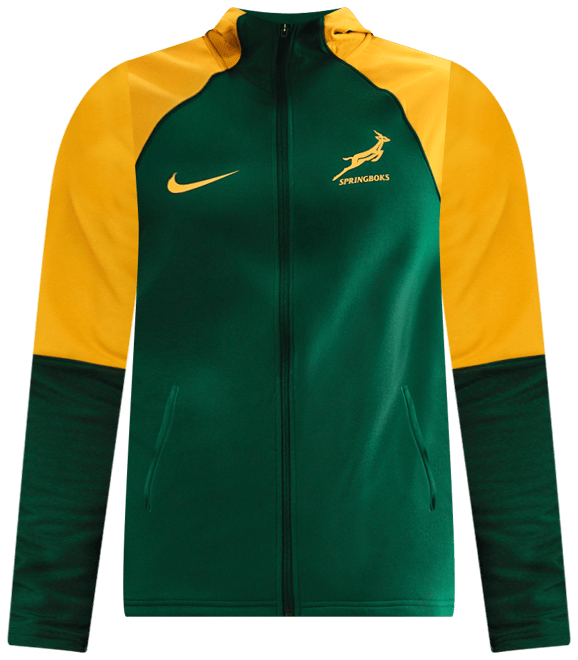 Springboks Sudadera de rugby de entrenamiento con capucha y cremallera completa Nike - Hombre